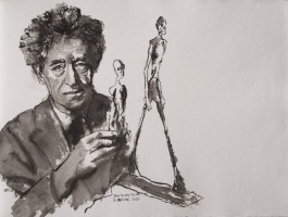 Retrato de Alberto Giacometti